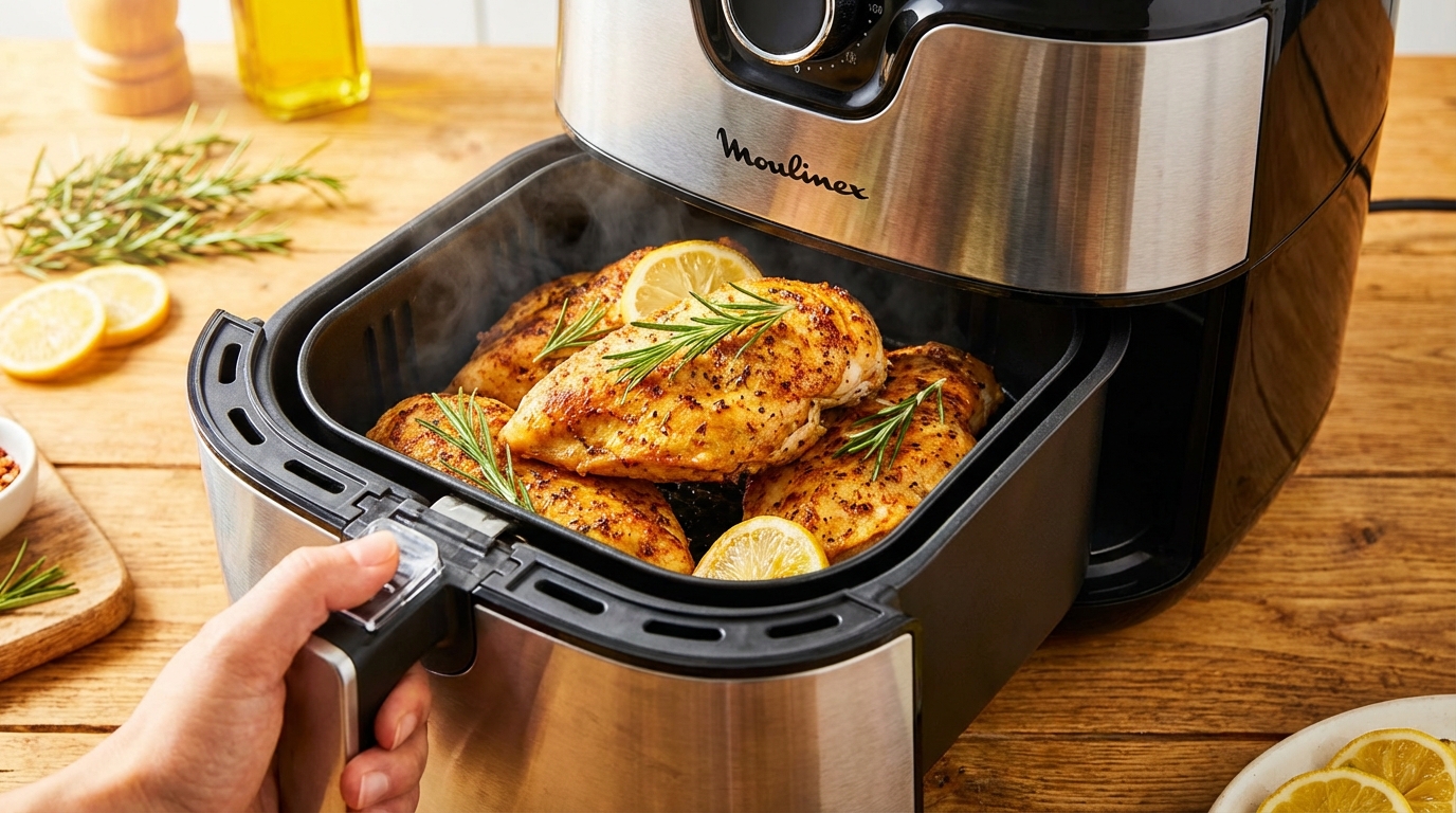 découvrez comment choisir et utiliser un air fryer moulinex pour préparer des repas sains et rapides, alliant simplicité et saveur au quotidien.
