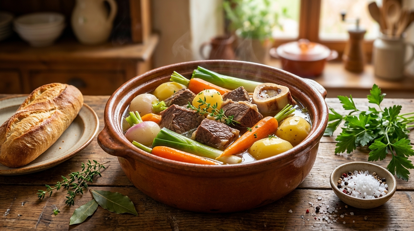 découvrez notre recette traditionnelle du pot au feu et apprenez à préparer ce plat emblématique français, savoureux et réconfortant, étape par étape.