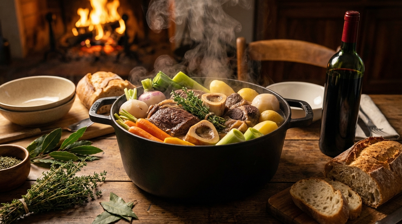 découvrez notre recette du pot-au-feu, un plat traditionnel français réconfortant. apprenez étape par étape comment réussir ce classique convivial et savoureux.