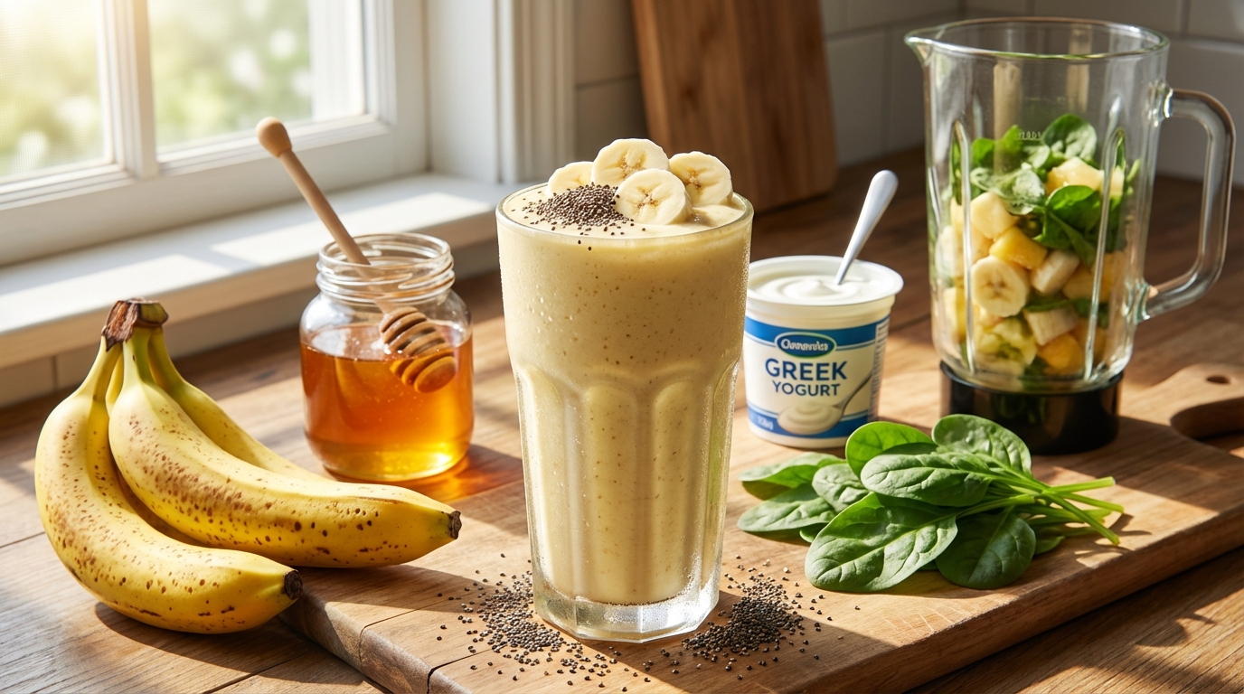 découvrez comment préparer un smoothie banane délicieux et nutritif en quelques étapes simples pour un petit-déjeuner sain et énergisant.