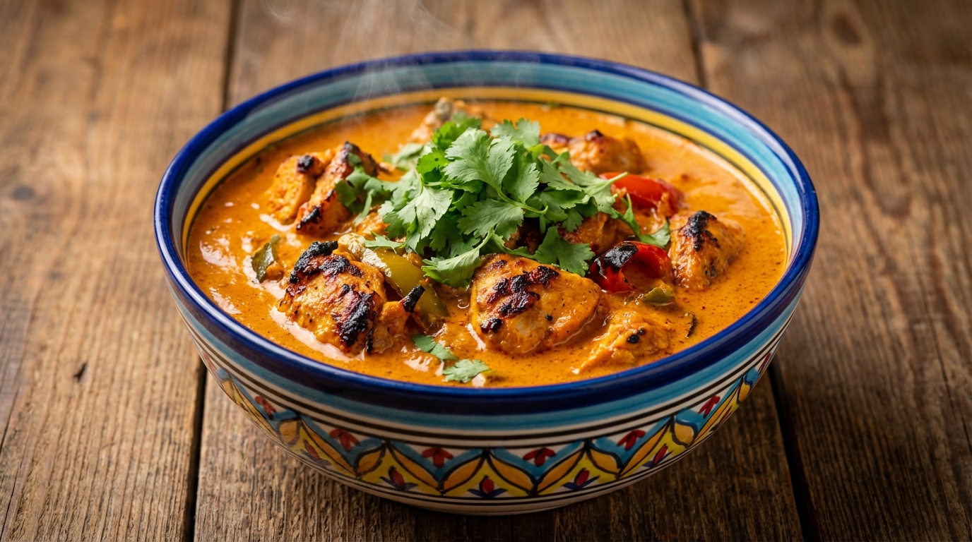 apprenez à préparer facilement un poulet tikka massala savoureux et authentique chez vous grâce à notre recette détaillée et simple à suivre.
