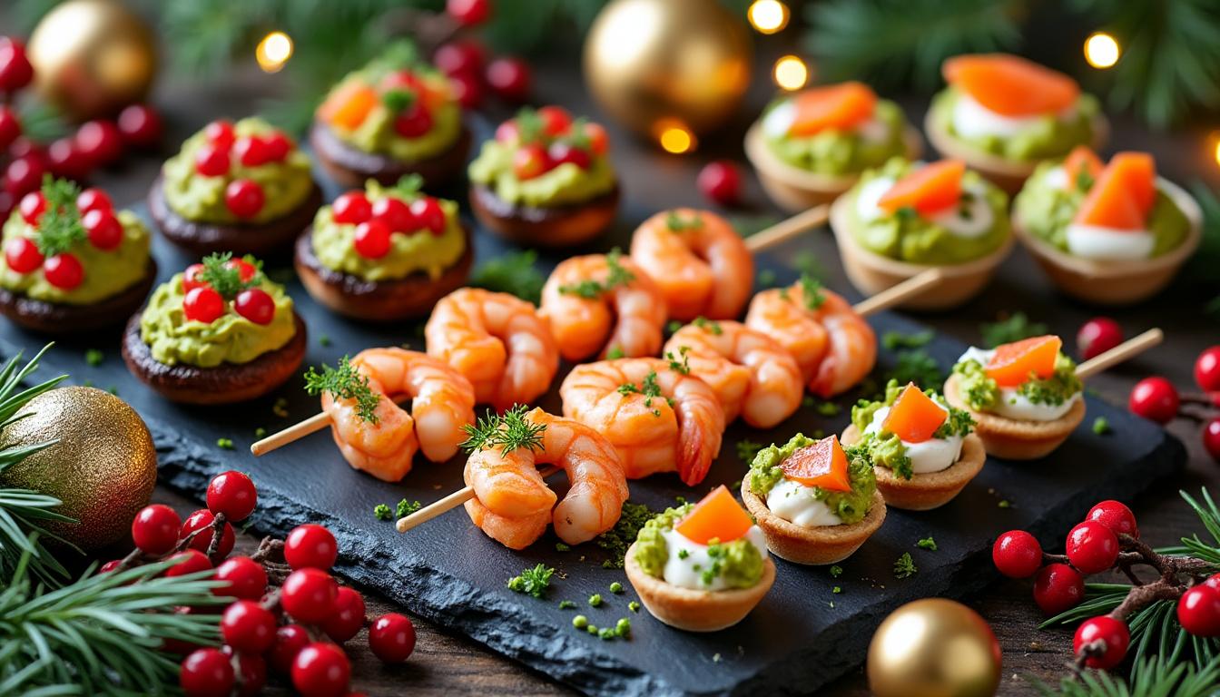 découvrez des idées d'entrées de noël faciles et gourmandes pour surprendre et ravir vos invités lors des fêtes.
