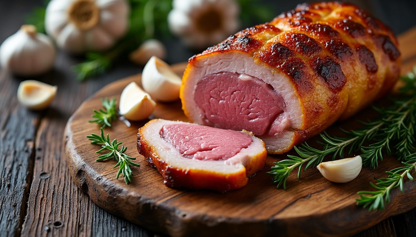 découvrez une recette facile de rouelle de porc pour préparer un plat savoureux et convivial, idéal pour régaler toute la famille en toute simplicité.