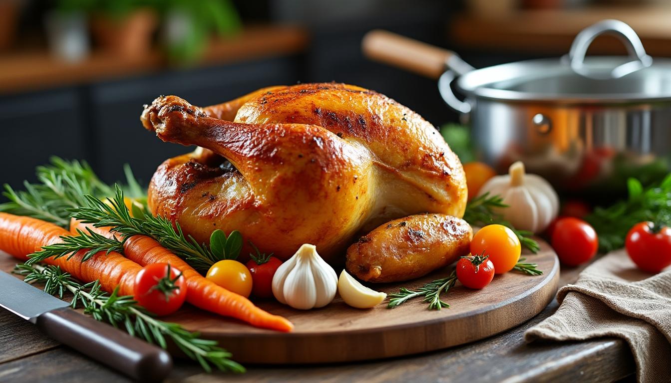 découvrez tout sur la poularde : conseils de cuisson parfaits et recettes savoureuses pour sublimer ce met délicat.