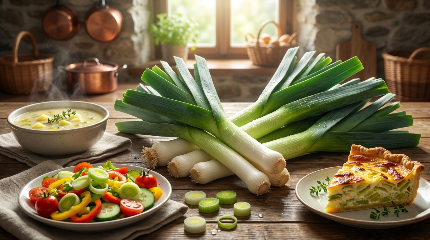 découvrez les bienfaits nutritionnels du poireau et apprenez comment l’utiliser pour sublimer vos recettes en cuisine.