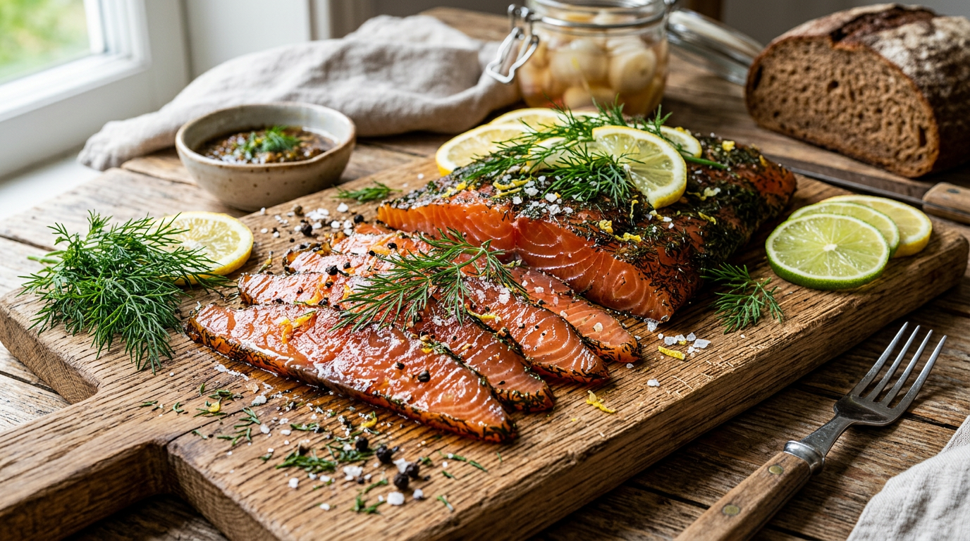 découvrez comment préparer un saumon gravlax maison facilement avec notre guide simple et rapide. apprenez les astuces pour un saumon mariné savoureux et parfait à chaque fois.