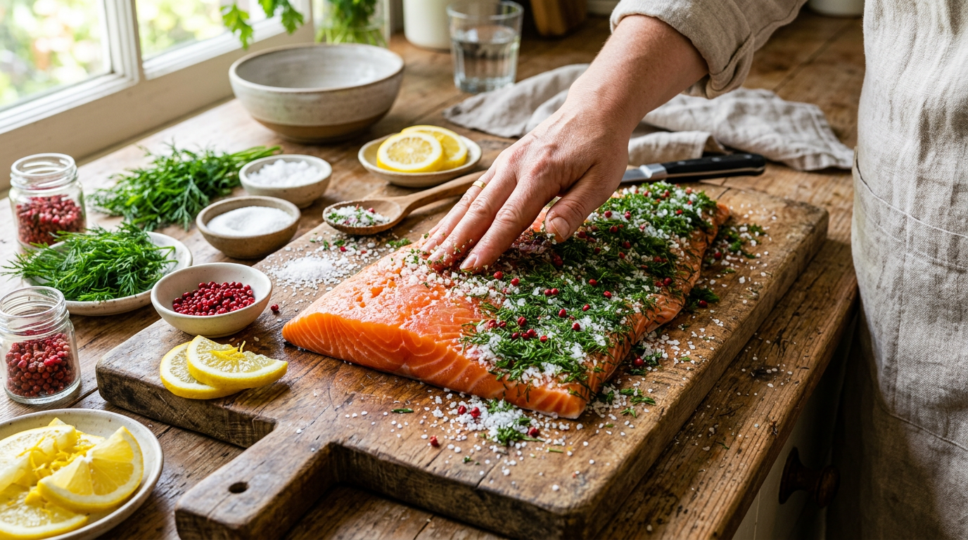 découvrez comment préparer un saumon gravlax maison facilement grâce à notre guide simple et rapide. apprenez les étapes pour un saumon mariné parfait, délicatement parfumé et prêt à déguster.