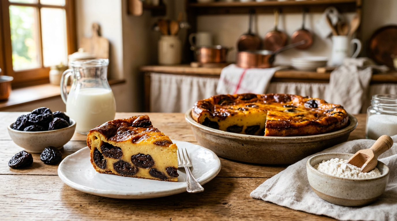 découvrez notre recette traditionnelle de far aux pruneaux, savoureuse et facile à réaliser, parfaite pour un dessert authentique et gourmand.
