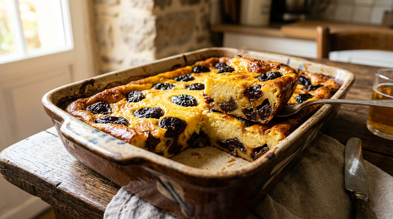 découvrez notre recette traditionnelle du far aux pruneaux, un dessert savoureux et facile à préparer qui ravira toute la famille.