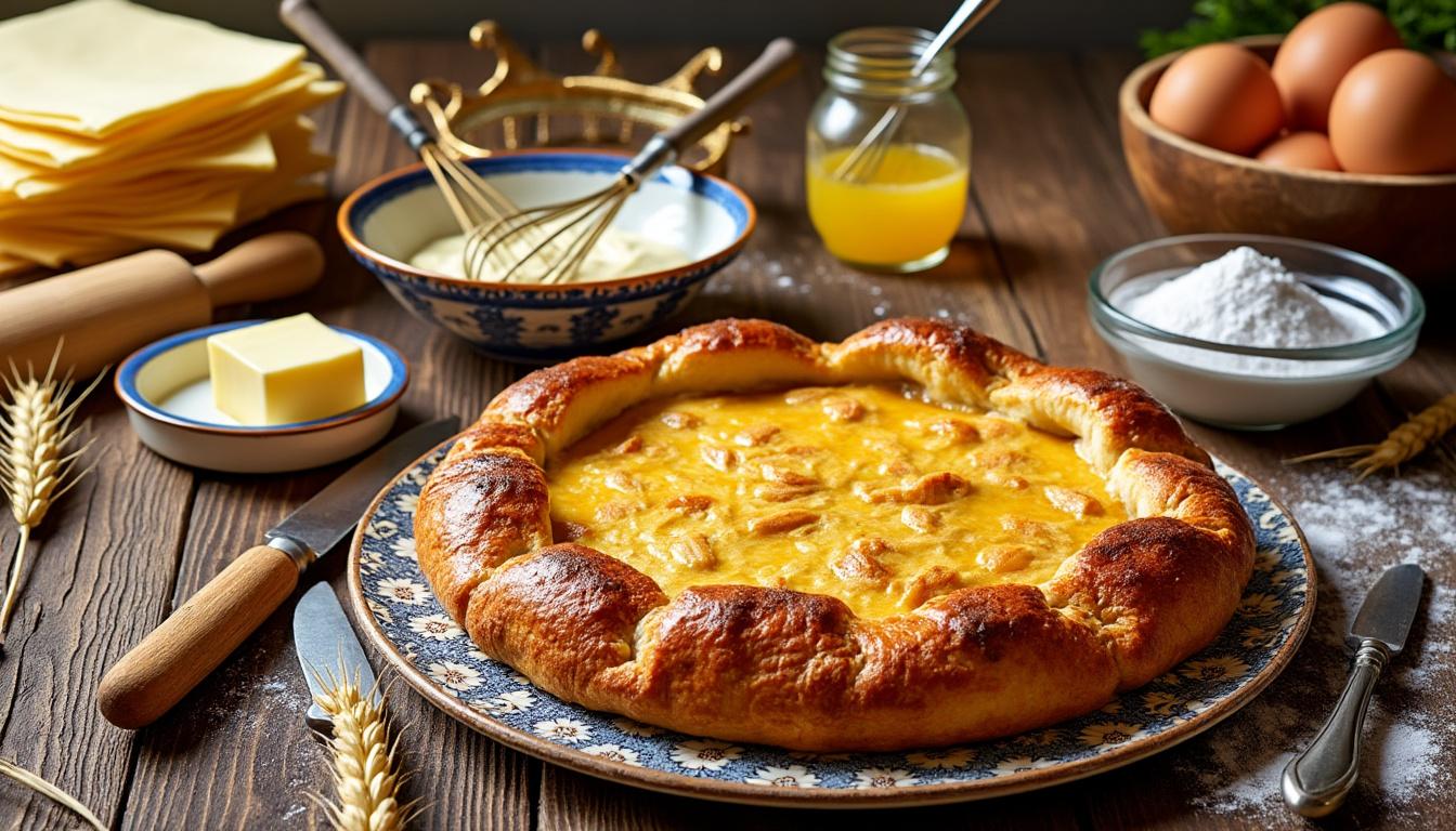 découvrez la recette facile de la galette des rois par cyril lignac, pour un dessert gourmand et traditionnel à réaliser chez vous en toute simplicité.