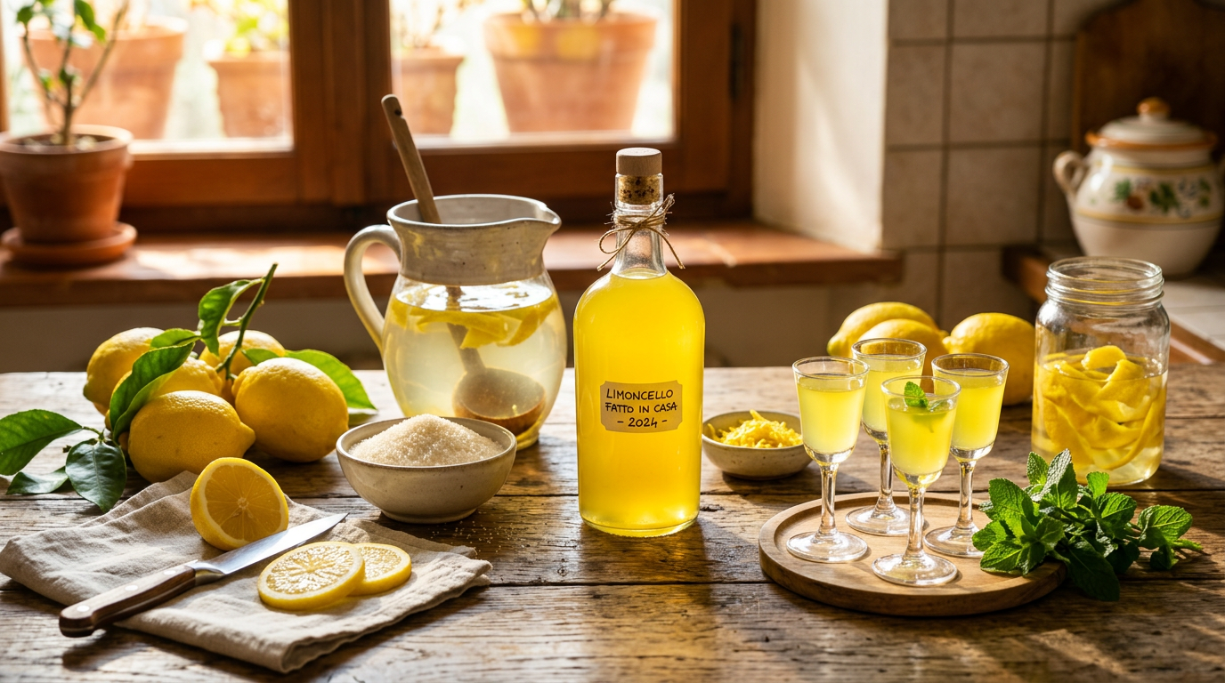 découvrez notre recette simple et rapide pour préparer un limoncello maison. suivez notre guide facile et réalisez un apéritif authentique et savoureux chez vous.