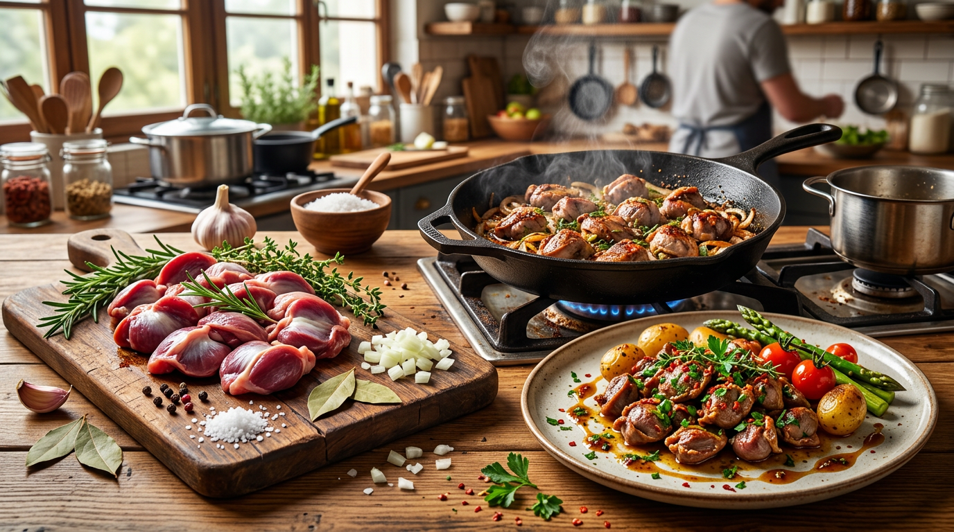 découvrez tout sur le gésier : conseils de préparation, techniques de cuisson et recettes savoureuses pour sublimer ce produit gourmand.