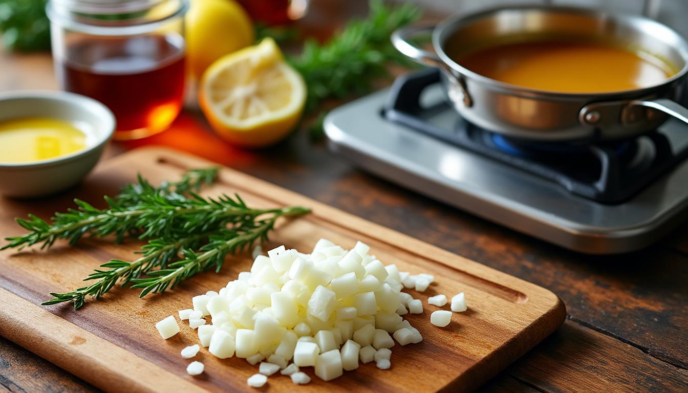 apprenez à préparer une sauce à l'échalote savoureuse et facile avec notre recette simple, parfaite pour accompagner vos plats et régaler vos invités.