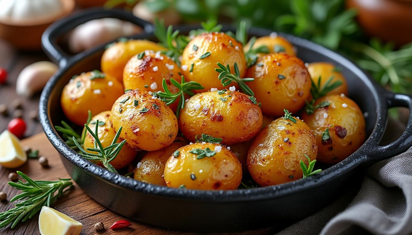 découvrez comment réussir des pommes de terre grenaille au four bien croustillantes grâce à nos astuces simples et efficaces pour une cuisson parfaite.