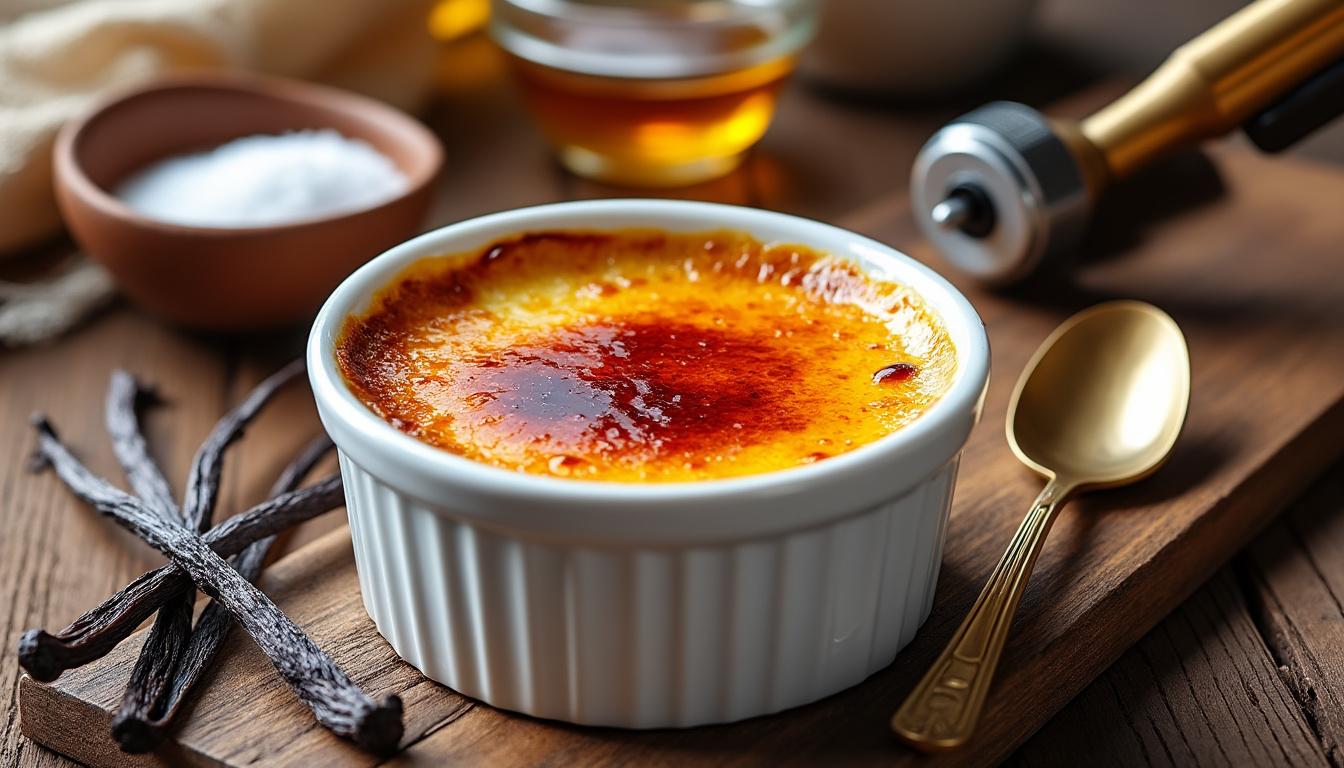 découvrez nos conseils simples et efficaces pour réussir une délicieuse crème brûlée maison, à la texture parfaite et au caramel croustillant.