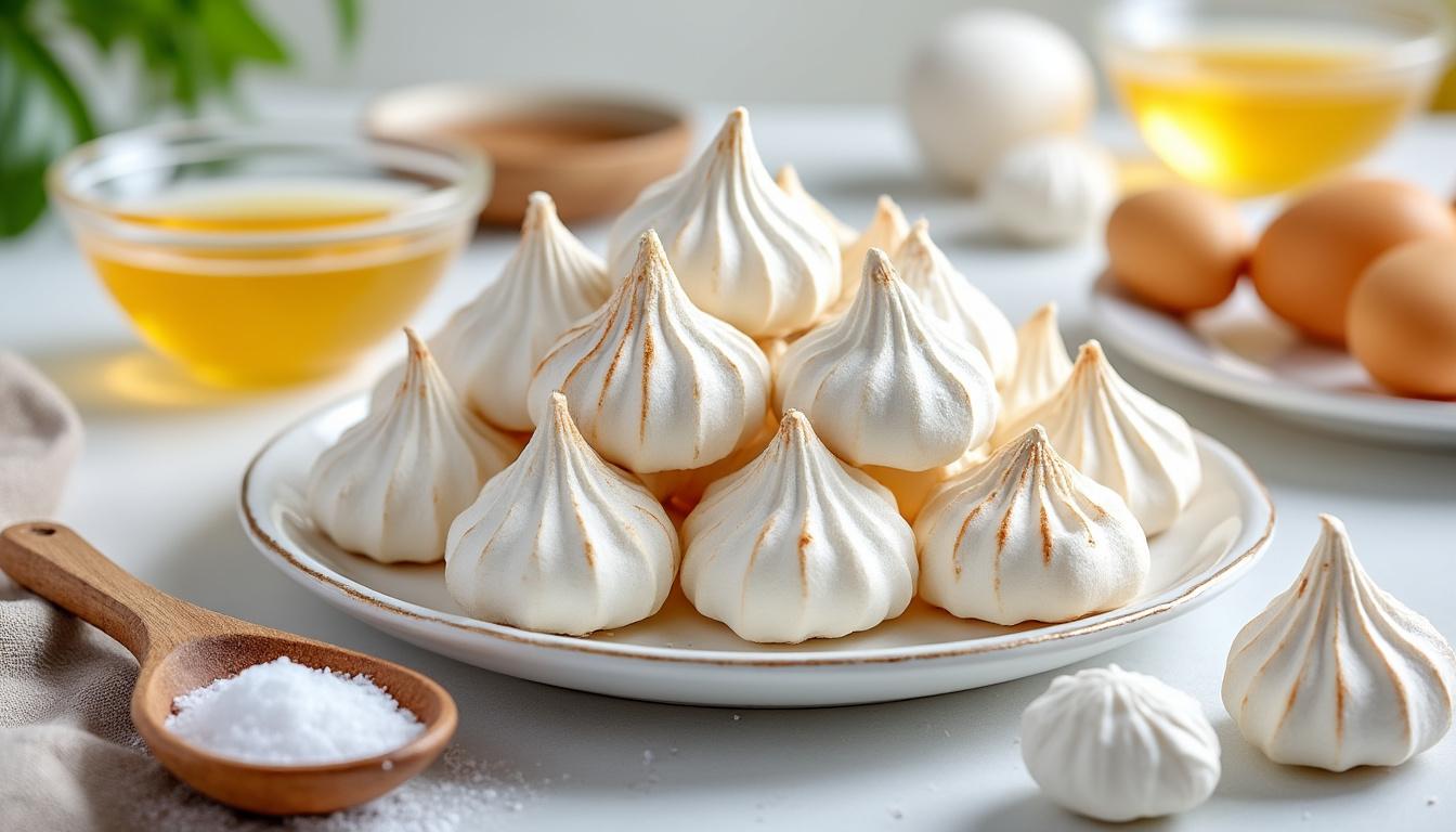 découvrez nos astuces pour réussir des meringues légères, croustillantes et parfaites à chaque fois. suivez notre recette facile pour un dessert délicat et savoureux.