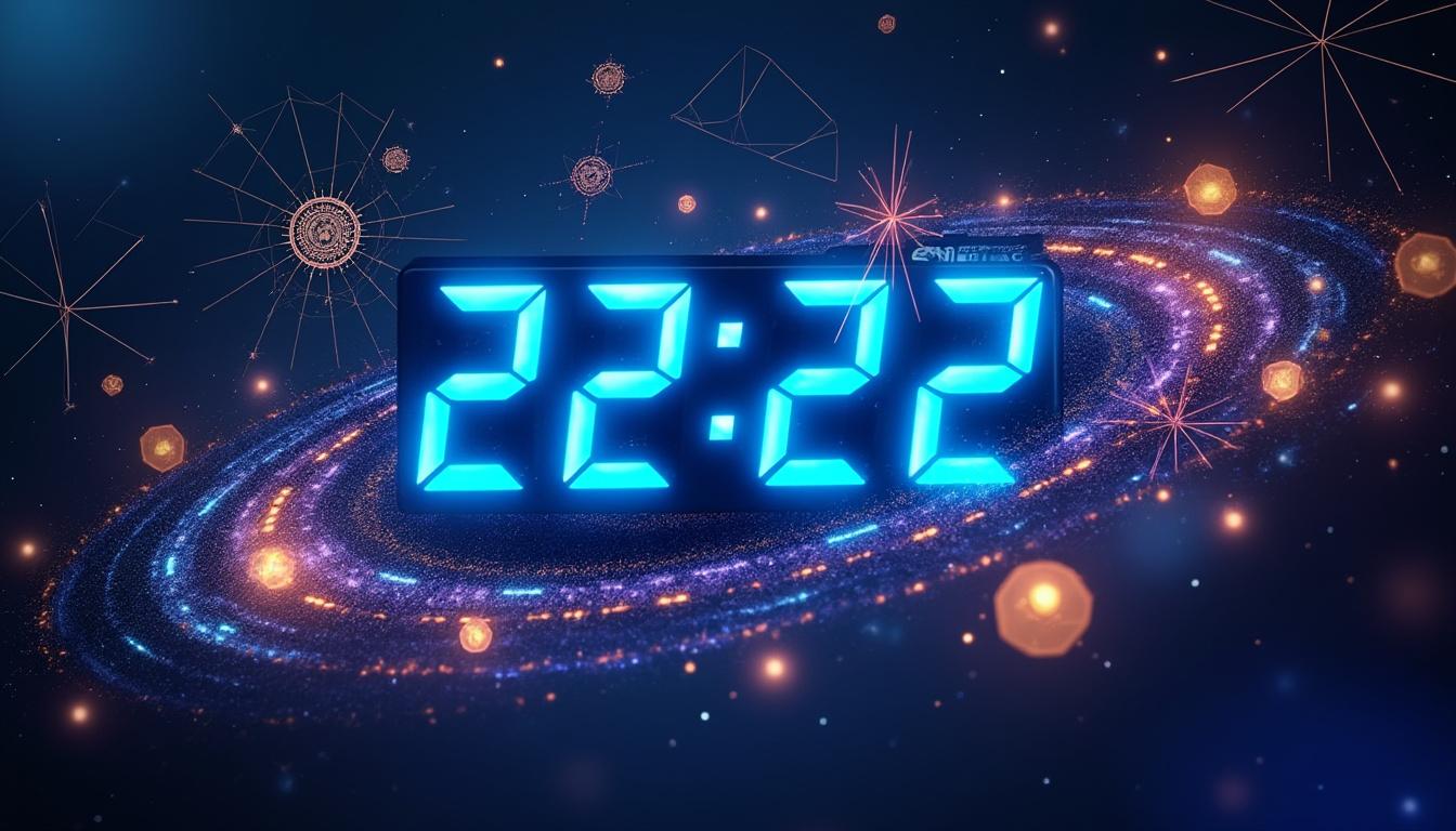 découvrez la signification du 22h22 et déchiffrez le message caché derrière cette heure miroir mystérieuse.