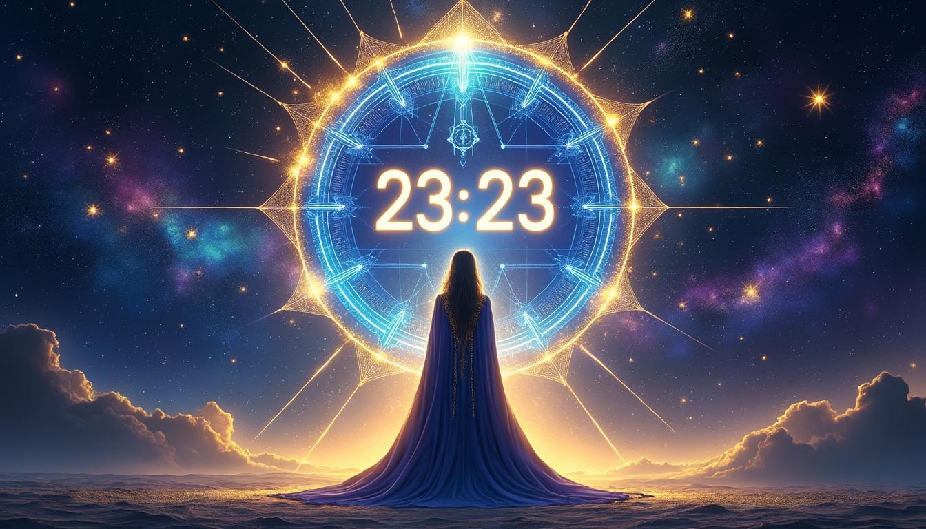 découvrez la signification de 23h23 et pourquoi il est important de prêter attention à cette heure miroir, symbole de messages cachés et de synchronicités.