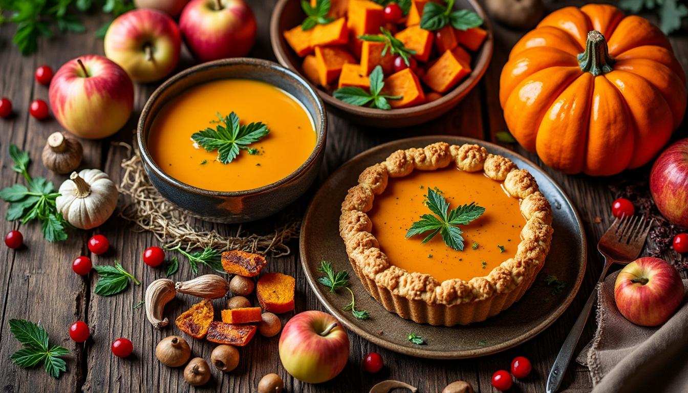 découvrez nos recettes d'automne pour savourer les meilleurs plats de saison, pleins de saveurs riches et d'ingrédients frais. idéal pour des repas chaleureux et gourmands.