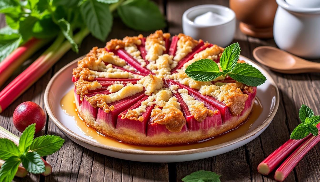 découvrez une recette facile et savoureuse pour cuisiner la rhubarbe, idéale pour ravir vos papilles avec des ingrédients simples et un goût délicieux.