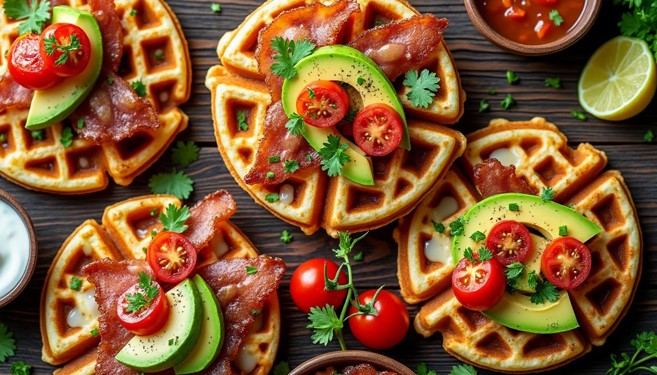 découvrez nos recettes de gaufres salées faciles et savoureuses, parfaites pour toutes vos envies gourmandes. idées originales et rapides à préparer pour un repas délicieux.