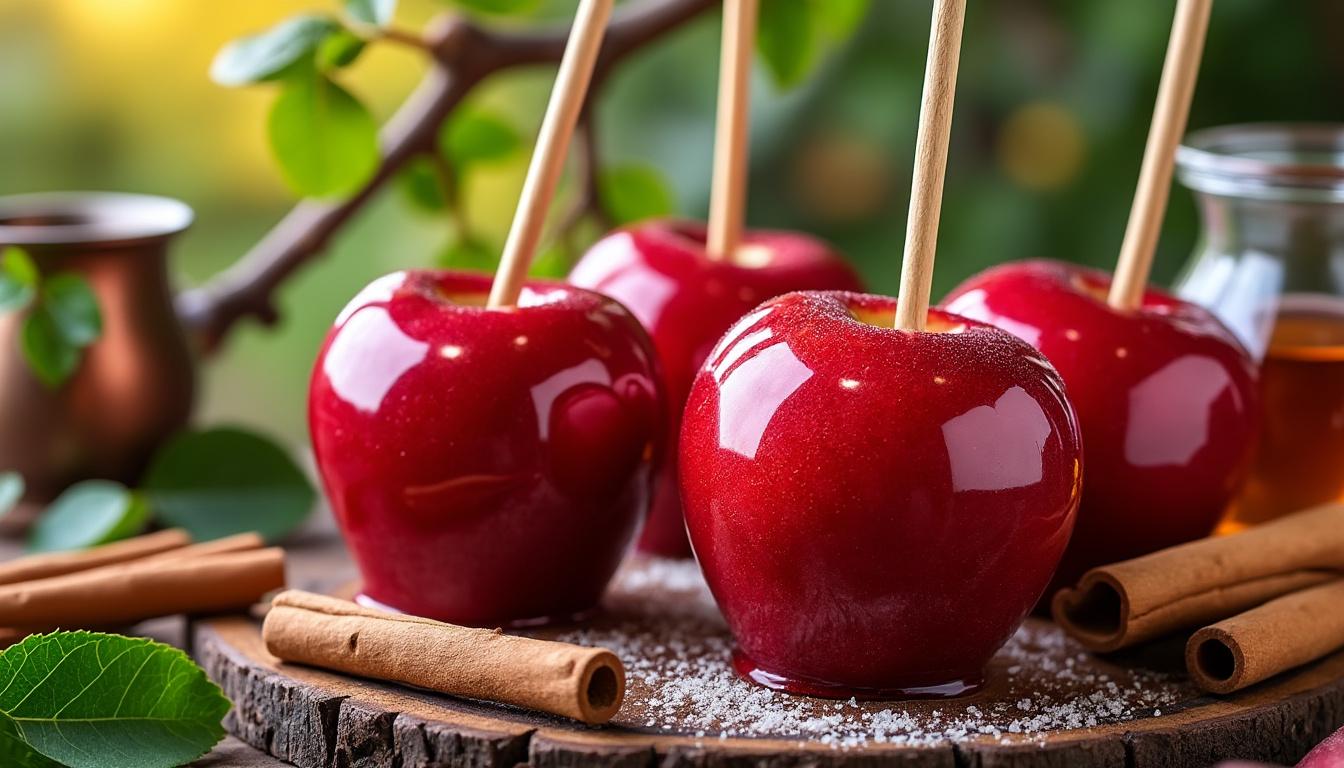 découvrez tout sur la pomme d'amour : son histoire, une recette facile à réaliser, et des astuces pour réussir ce délicieux bonbon sucré.