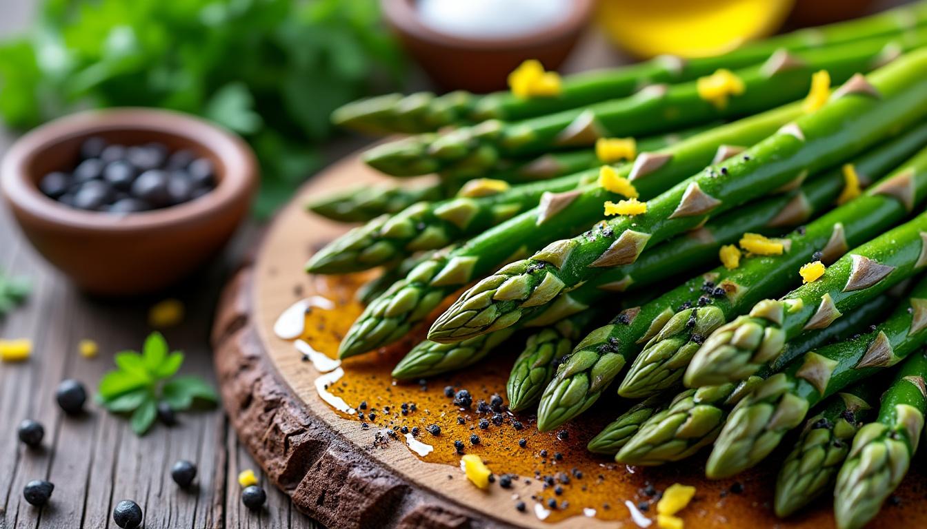 découvrez nos conseils et recettes pour cuisiner les asperges vertes parfaitement et révéler toute leur saveur délicate.
