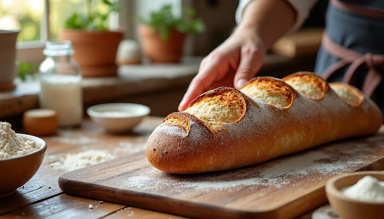 découvrez nos astuces pour réussir la cuisson parfaite de la baguette de pain maison, du pétrissage à la cuisson pour un pain croustillant et savoureux.