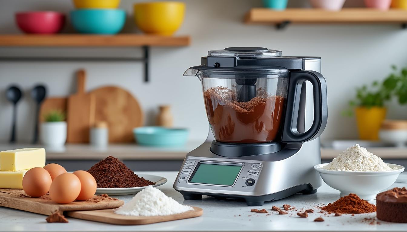 découvrez comment réussir un gâteau au chocolat moelleux et savoureux avec votre thermomix grâce à notre recette facile et rapide.