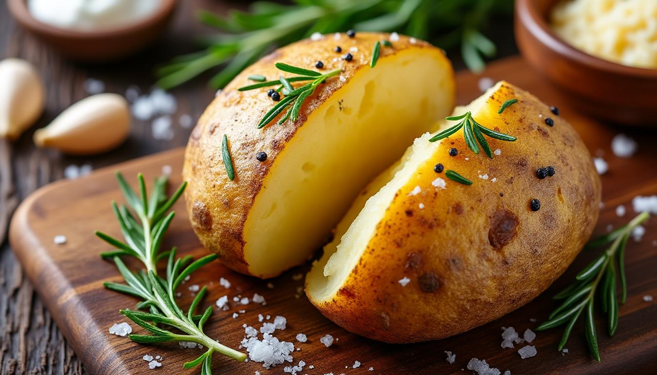 découvrez nos conseils et astuces pour réussir une pomme de terre au four savoureuse, croustillante à l'extérieur et fondante à l'intérieur, parfaite pour vos repas.