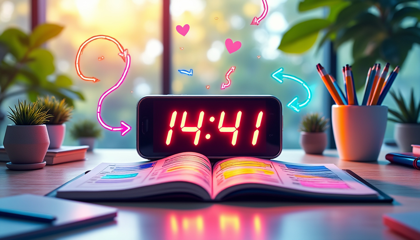 découvrez pourquoi 14h41 est un moment clé dans votre planning quotidien et comment l'optimiser pour améliorer votre productivité et votre bien-être.