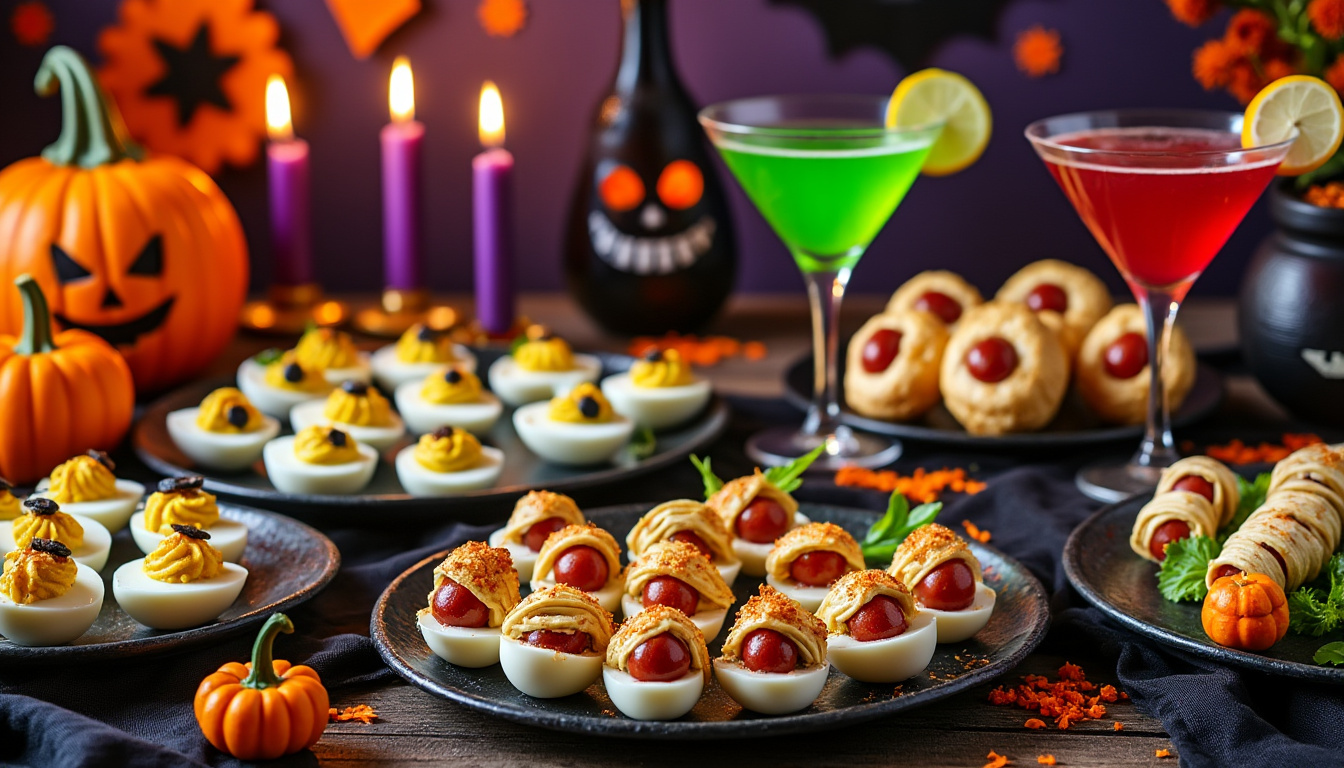 découvrez comment organiser un apéro halloween réussi avec des recettes simples et originales pour surprendre vos invités et passer une soirée festive inoubliable.