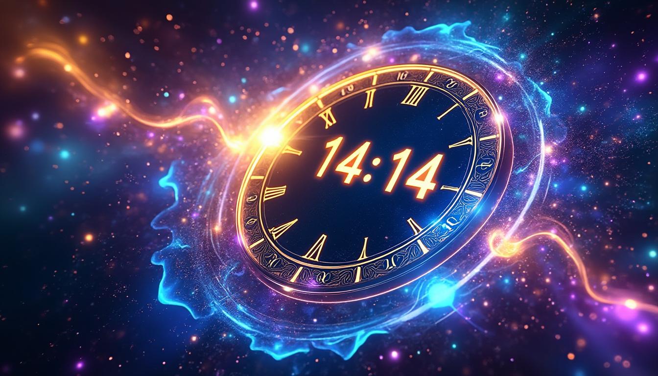 découvrez la signification de l'heure miroir 14h14 et apprenez comment interpréter ce moment unique pour mieux comprendre les messages de l'univers.