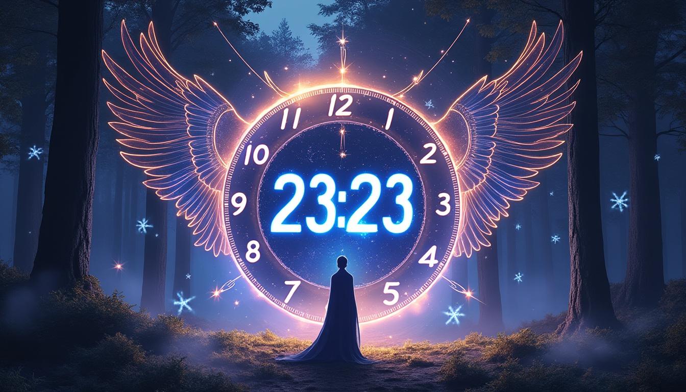 découvrez la signification de l'heure miroir 23h23 et apprenez à interpréter ce message subtil pour mieux comprendre ce que l'univers tente de vous communiquer.
