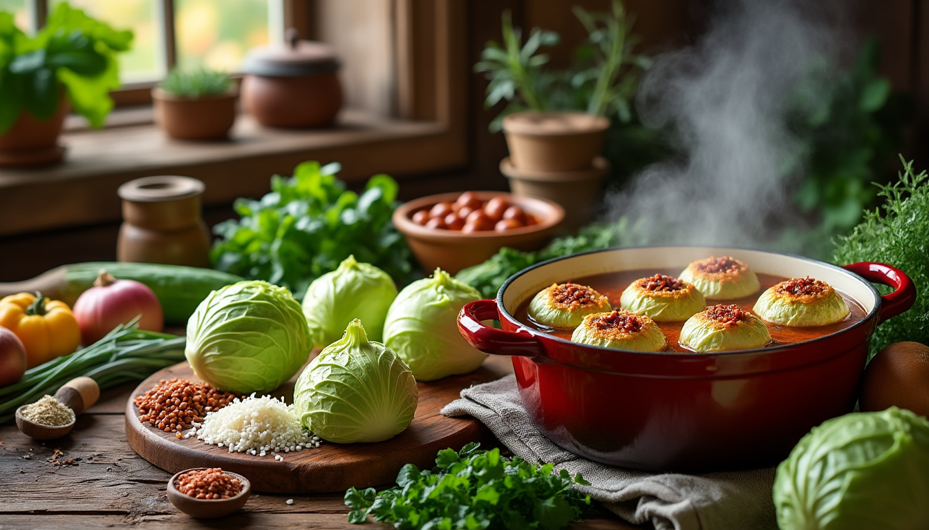 découvrez la recette traditionnelle de choux farci de grand-mère avec nos astuces pour réussir un plat savoureux et réconfortant à chaque fois.