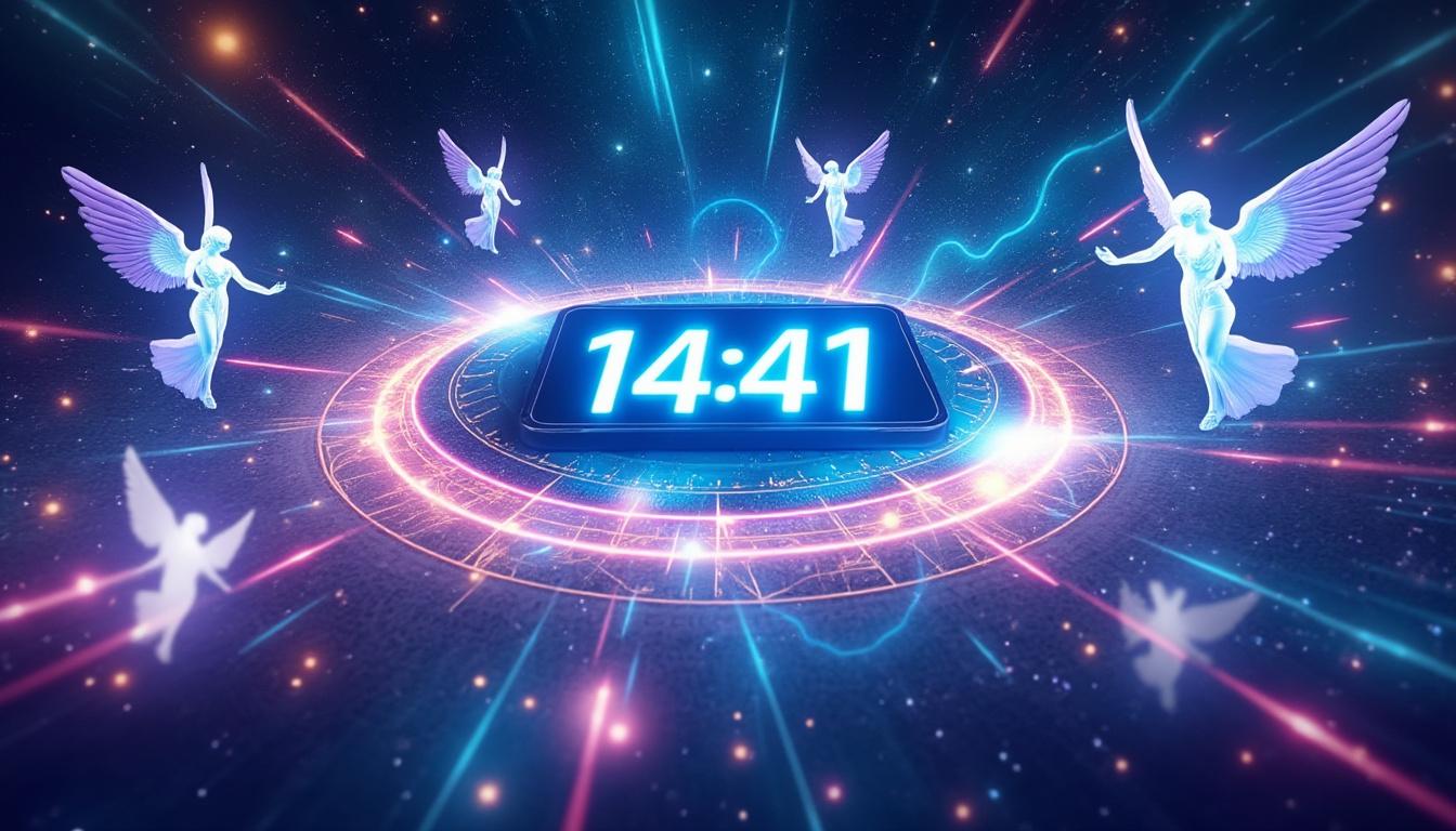 découvrez la signification et l'interprétation de l'heure miroir 14h41. comprenez les messages cachés et les symboles associés à cette heure particulière.