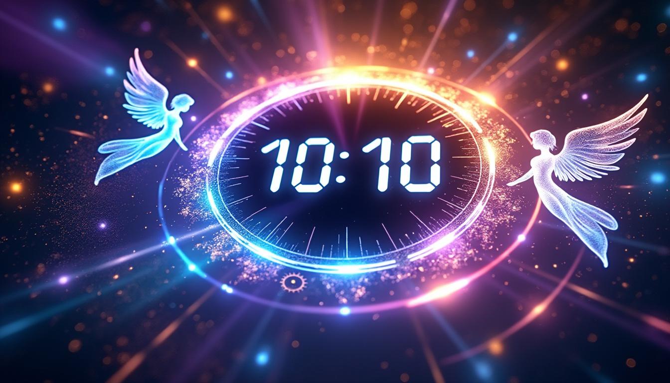 découvrez la signification et les interprétations de l'heure miroir 10h10, un moment chargé de symboles et de messages de l'univers.