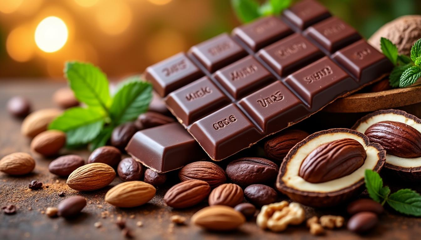 découvrez tout sur le chocolat, ses origines, ses différentes variétés et les bienfaits qu'il apporte à la santé.