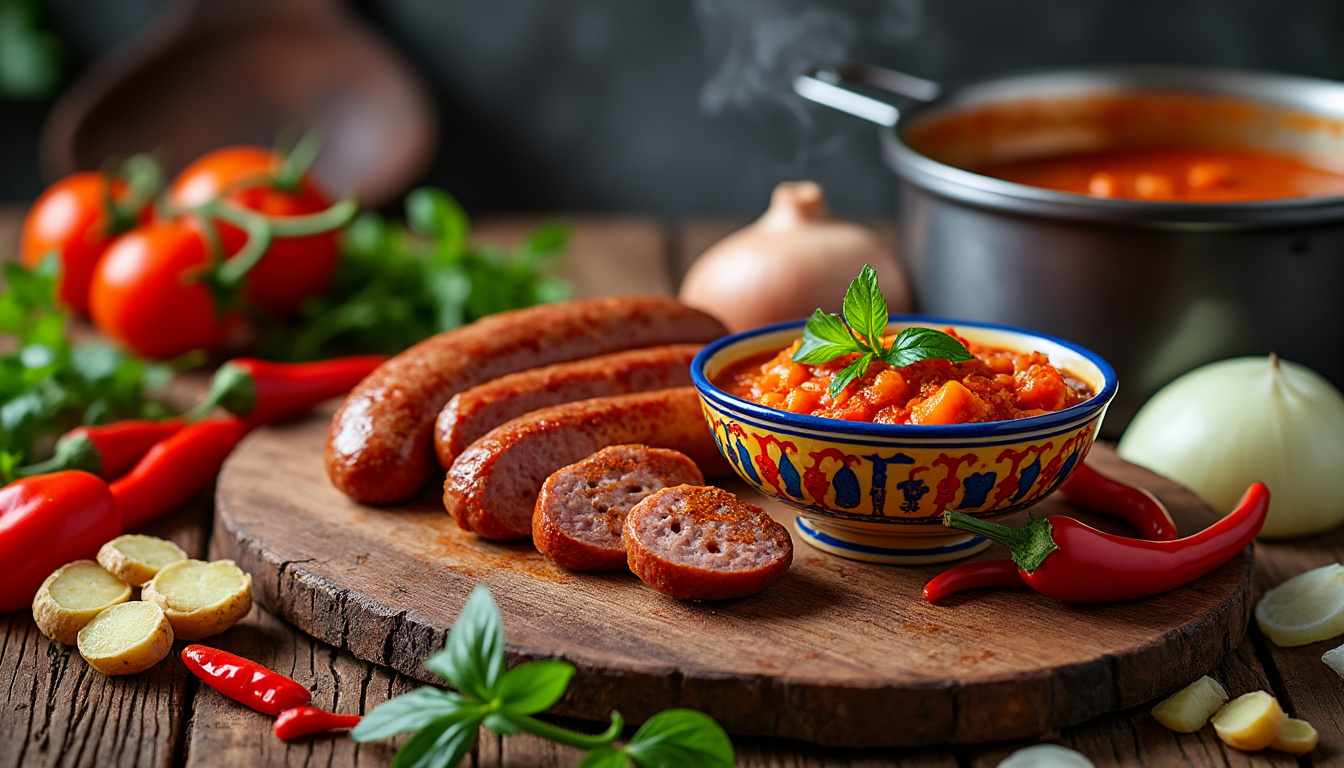 découvrez comment préparer un savoureux saucisse rougail réunionnais grâce à notre recette facile et authentique, idéale pour éveiller vos papilles avec des saveurs épicées et exotiques.