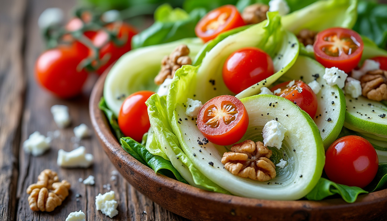 découvrez comment préparer une salade d'endives fraîche et savoureuse avec nos astuces simples et rapides pour un plat léger et gourmand.