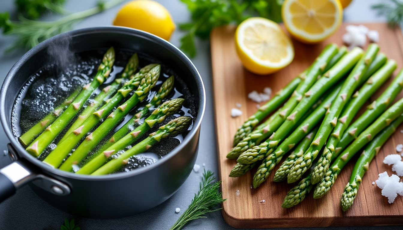 découvrez nos astuces pour réussir parfaitement la cuisson de l'asperge verte et sublimer vos plats avec une saveur fraîche et délicate.