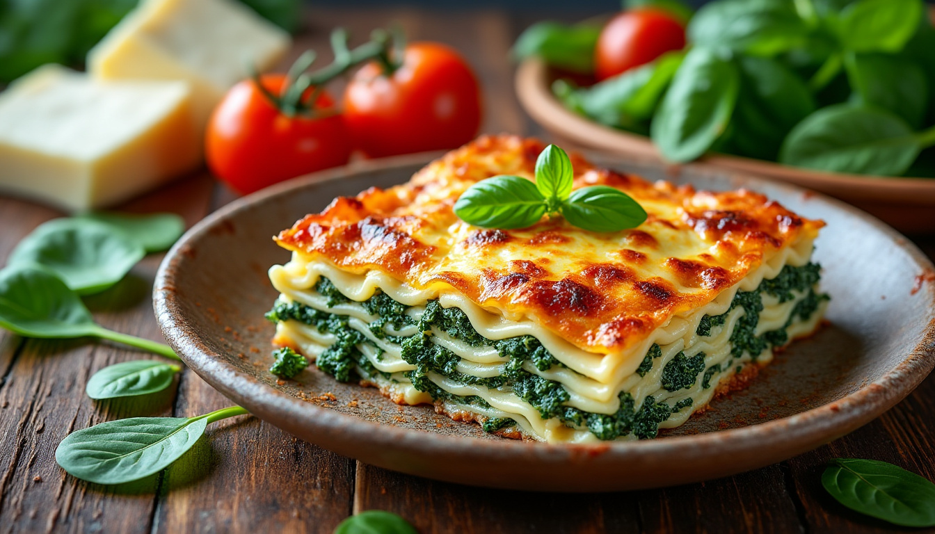 découvrez notre recette facile et savoureuse de lasagne chèvre épinard, idéale pour un repas gourmand et rapide à préparer à la maison.