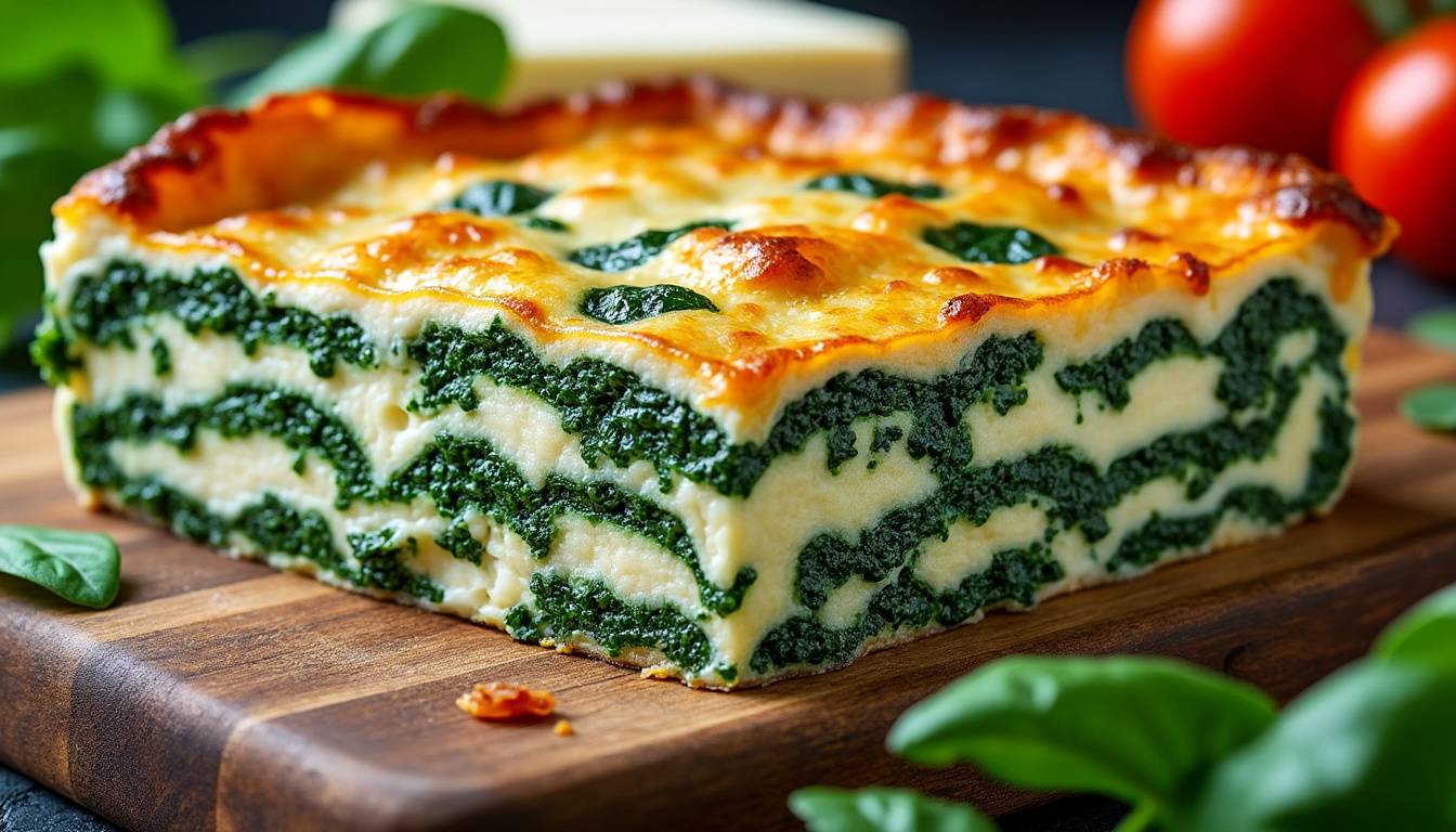 découvrez une recette simple et savoureuse de lasagne épinard chèvre, parfaite pour un repas gourmand et facile à préparer.