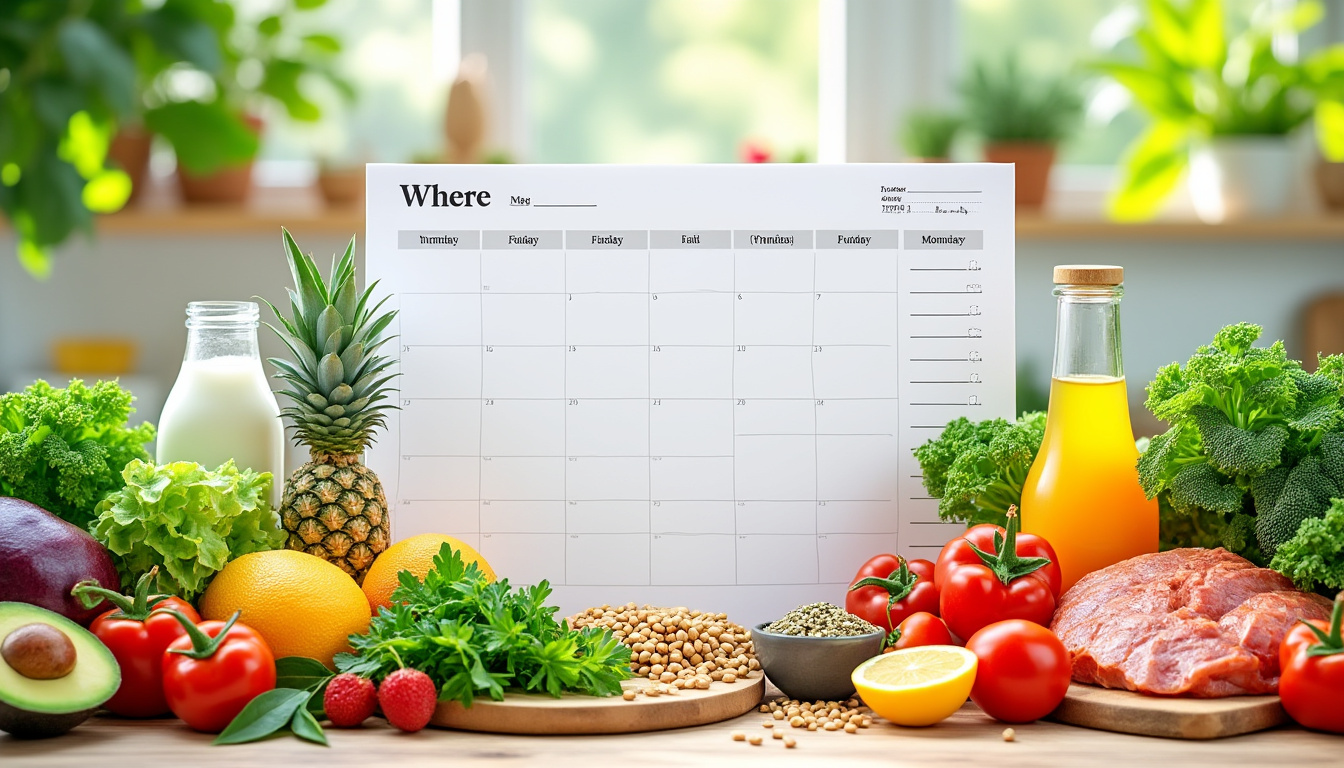 découvrez comment planifier des menus de la semaine simples et équilibrés pour gagner du temps, manger sainement et varier vos repas facilement.