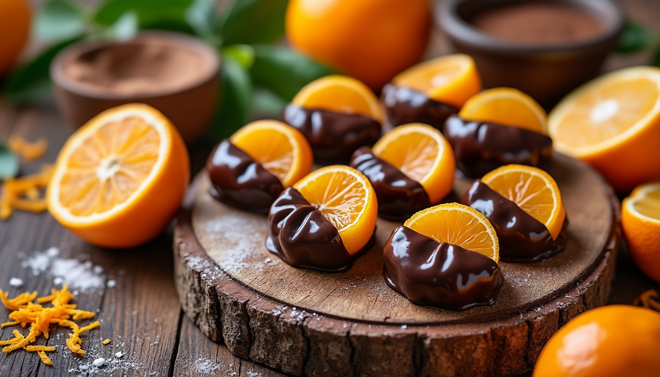 découvrez notre recette facile d’orangettes maison, un dessert gourmand parfait pour régaler vos papilles avec des saveurs d’agrumes délicates.