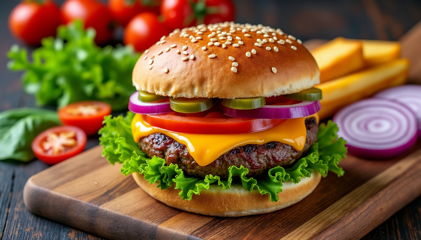 découvrez une recette facile pour préparer un burger maison savoureux, idéal pour un repas gourmand et rapide à réaliser.
