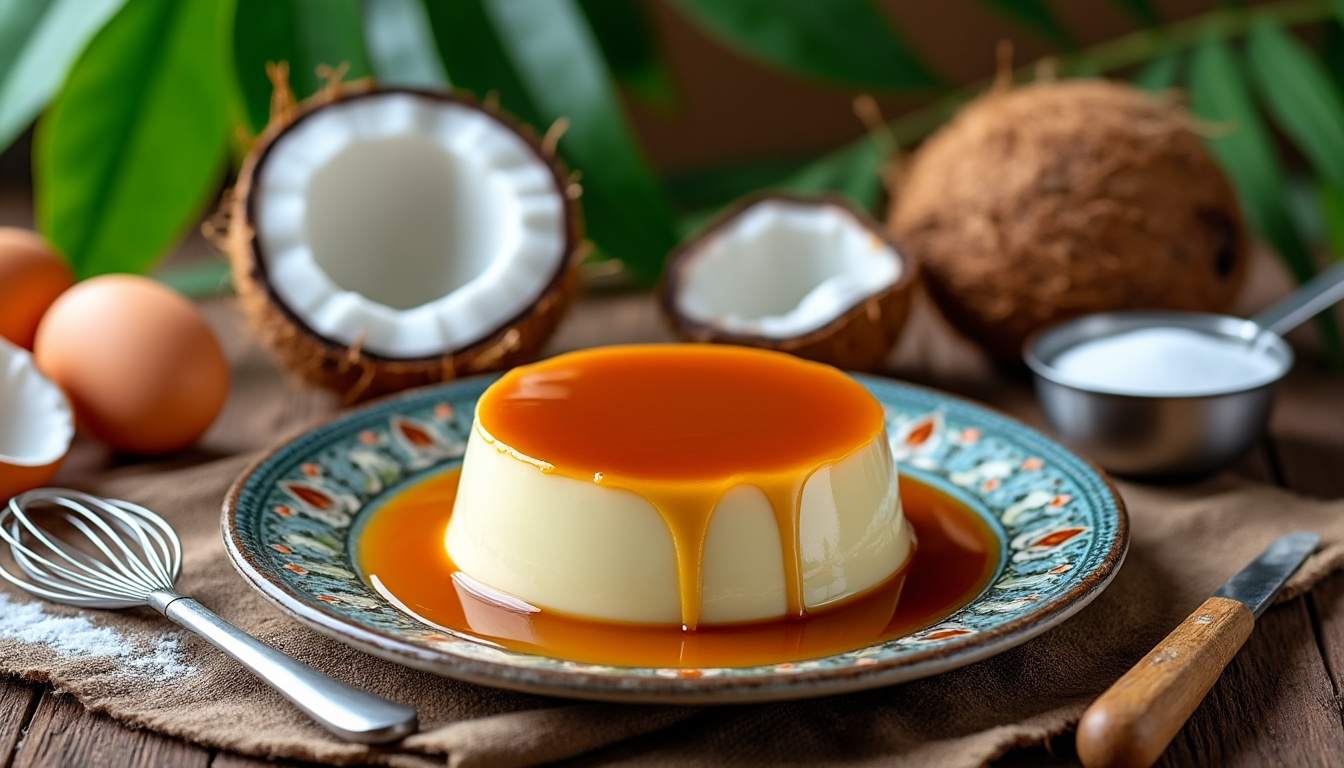 découvrez nos conseils simples et astuces pour préparer un flan à la noix de coco parfait, crémeux et savoureux, idéal pour toutes vos occasions.