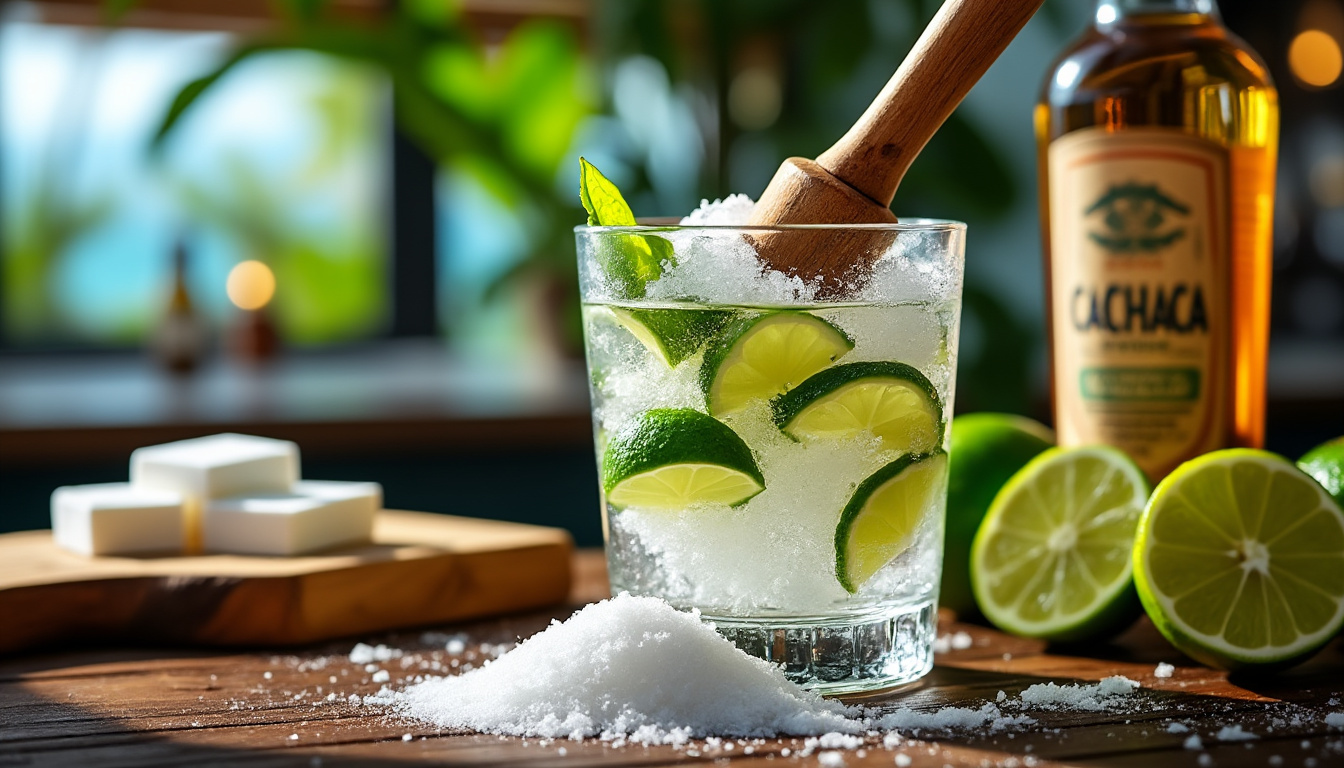 découvrez comment préparer une caïpirinha authentique et rafraîchissante grâce à notre guide étape par étape, pour savourer ce cocktail brésilien emblématique chez vous.