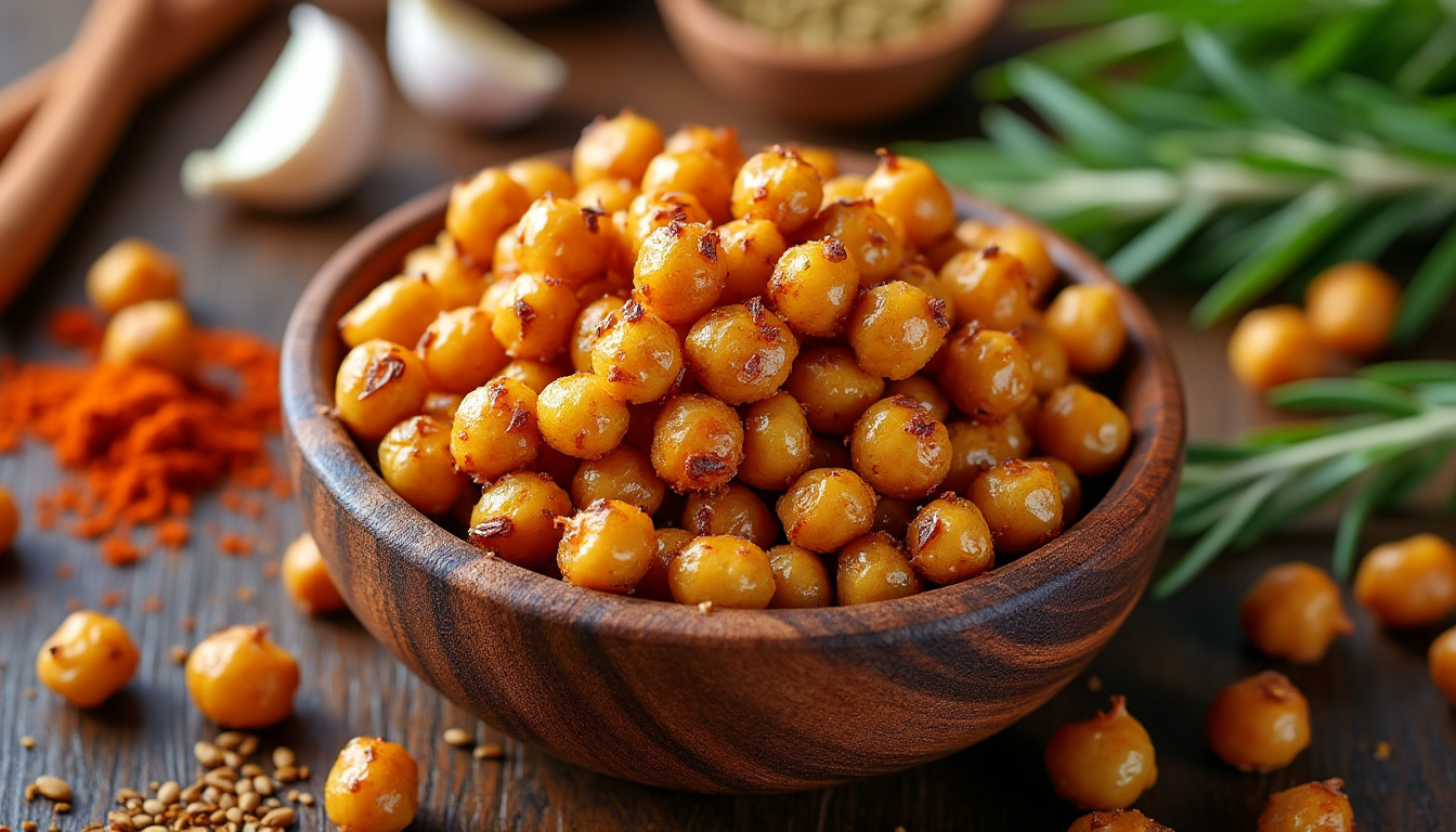découvrez nos astuces pour réussir parfaitement des pois chiches grillés croustillants et savoureux, idéals pour un snack sain et gourmand.