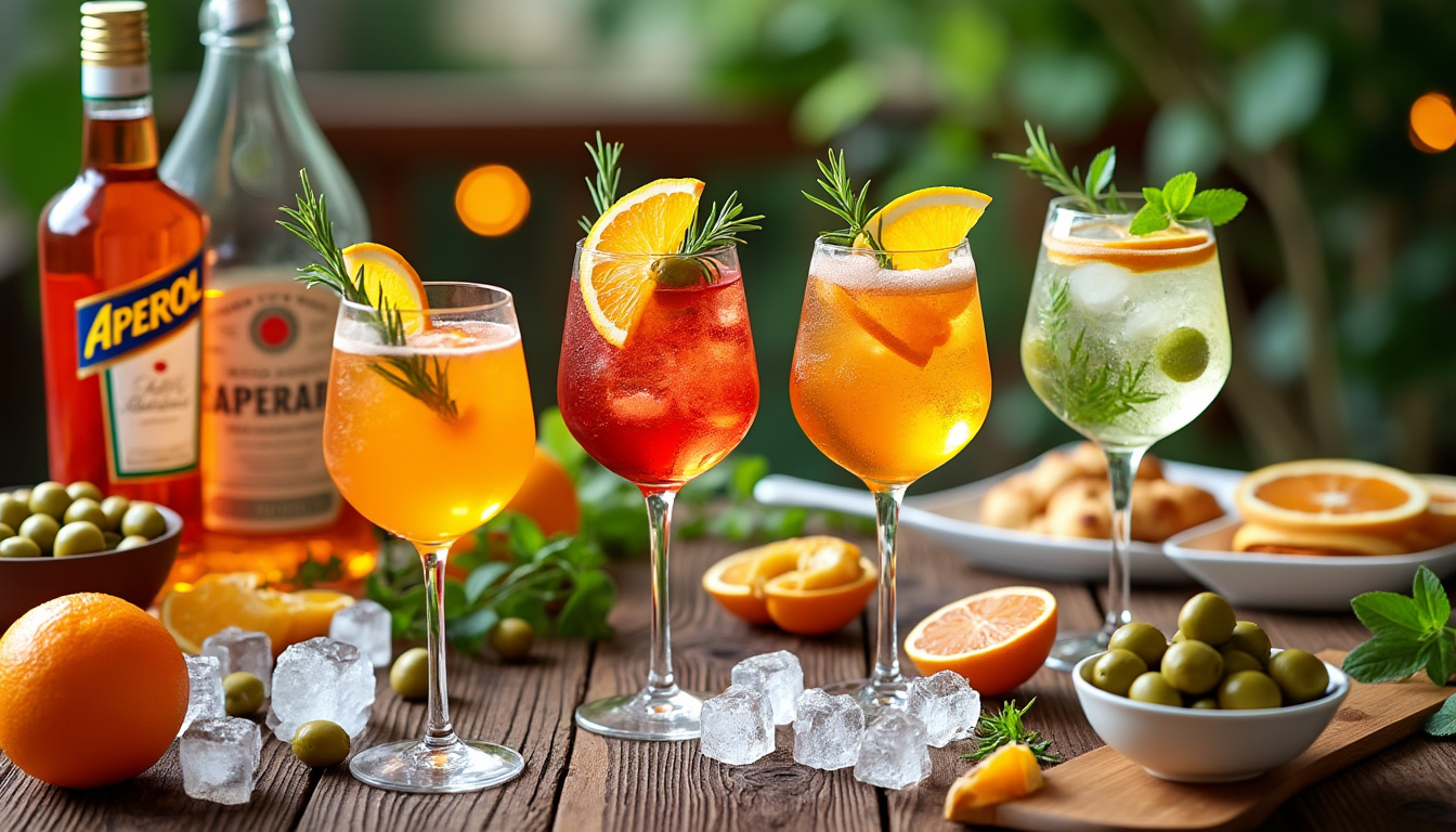 découvrez la recette authentique du spritz et ses variations pour un apéritif réussi. apprenez à préparer ce cocktail italien rafraîchissant et surprenez vos invités avec des saveurs originales et conviviales.